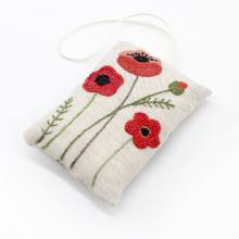 Key holder Coquelicots