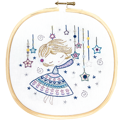 Quand Salomé allume les étoiles (sold without hoop)