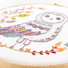 Huguette la chouette (sold without hoop)