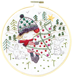Salomé à la montagne (sold without hoop)