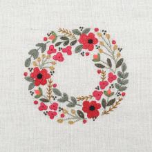 Couronne de coquelicots - Small June wreath
