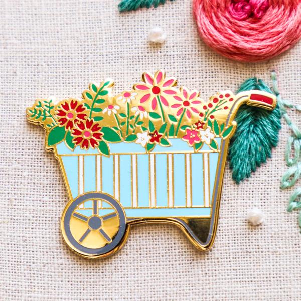 Needle minder “brouette printanière”