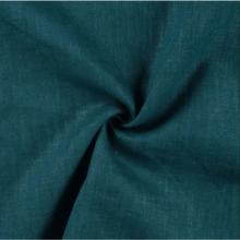 Petrol-Coloured Linen – Sold by the Metre