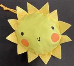Tote bag sun