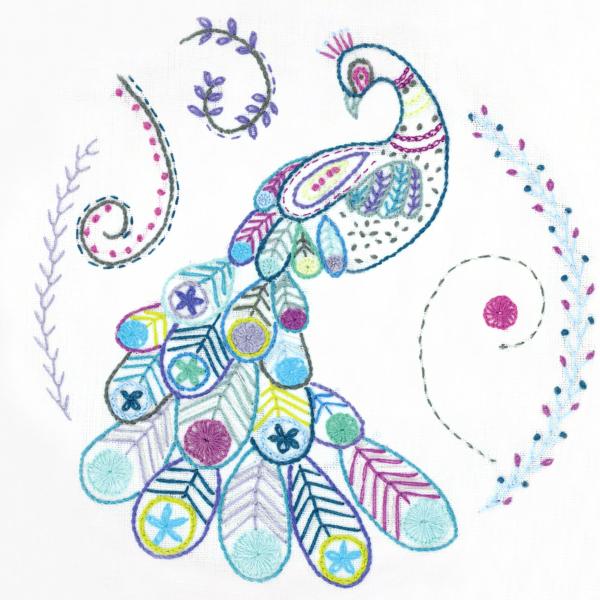 Fier comme un paon (sold without hoop)