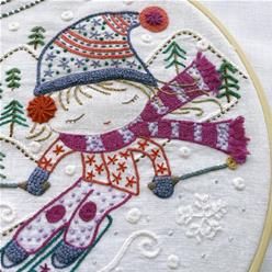 Salomé championne de ski (sold without hoop)