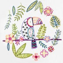 Gaëtan le toucan (sold without hoop)