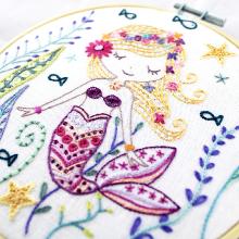 Marjolaine, la petite sirène (sold without hoop)