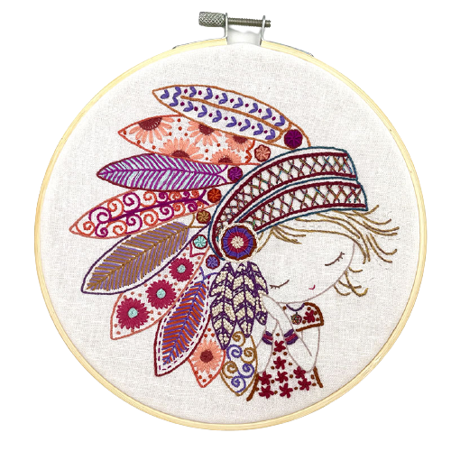 Salomé la petite Apache (sold without hoop)