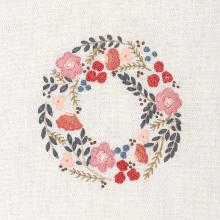 Couronne de roses - Small September wreath