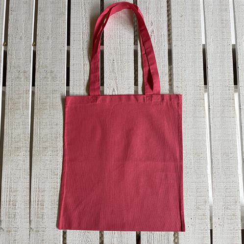 Tote bag 100% cotton - Raspberry