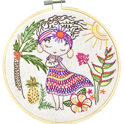 Salomé la petite Créole (sold without hoop)