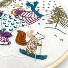 Vive la glisse (sold without hoop)