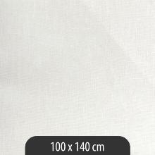 Zweigart® linen-cotton blend fabric - 100 x 140 cm - White