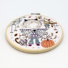 Salomé fan d'halloween (sold without hoop)