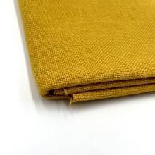 Faux linen Mustard - Meter 