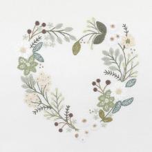 Spring Petals (April Embroidered Heart) - EASY CUSTO