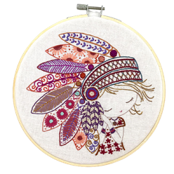 Salomé la petite Apache (sold without hoop)