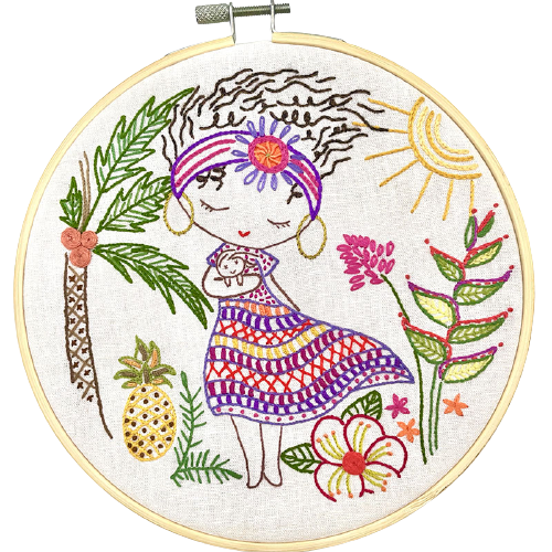 Salomé la petite Créole (sold without hoop)