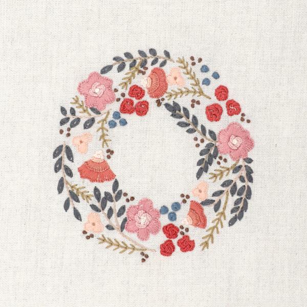 Couronne de roses - Small September wreath