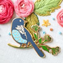 Needle minder “moineau chanteur”