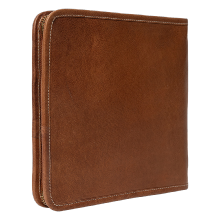 Walnut Leather Embroiderer’s Pouch