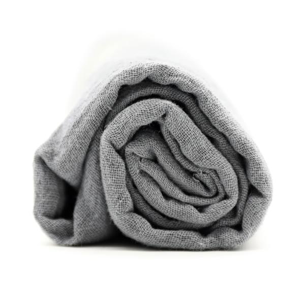 Grey cotton gauze
