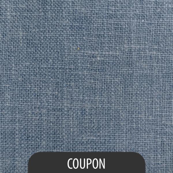 Faux linen blue - Coupon