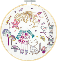Quand Salomé se promène en forêt (sold without hoop)