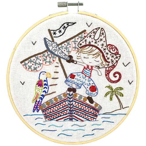 Sacha pirate des mers (sold without hoop)
