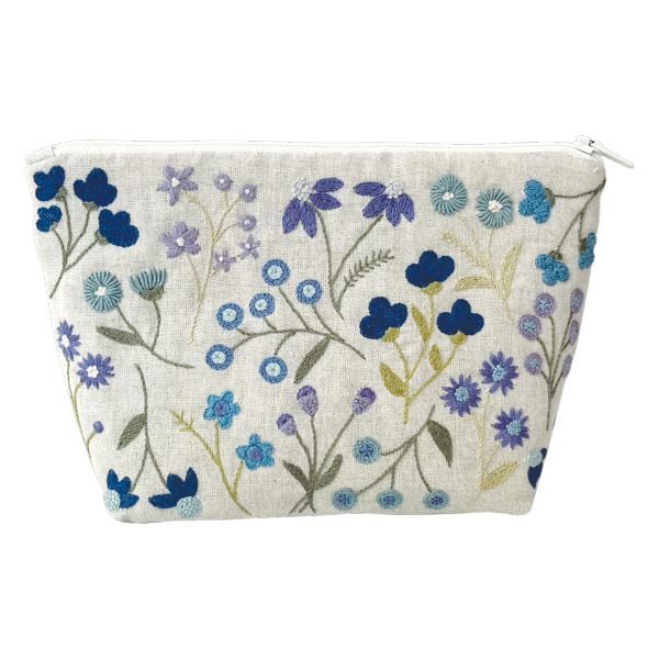 Floral case - Blue