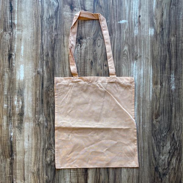 Tote bag 100% cotton - Light pink