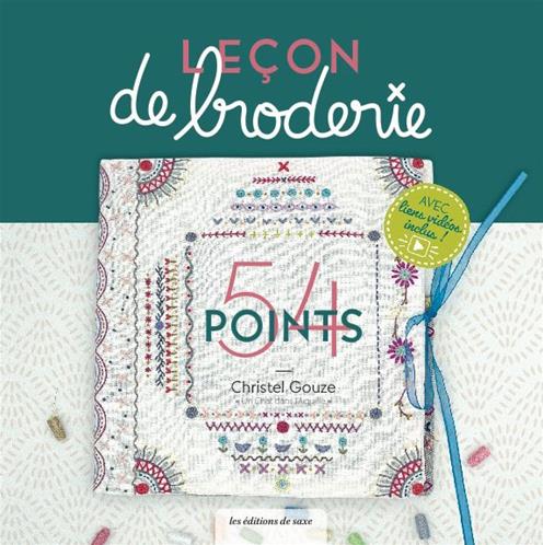 Embroidery book - Leçon de broderie - 54 stitches