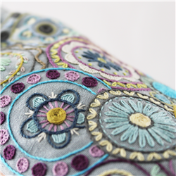 Etui à lunettes - Mandala - Bleu