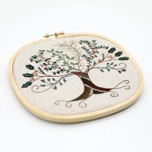 Wooden square hoop - 21 to 25 cm