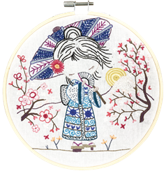 Quand Salomé voyage au Japon (sold without hoop)