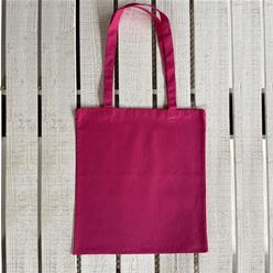 Tote bag 100% cotton - Fuchsia