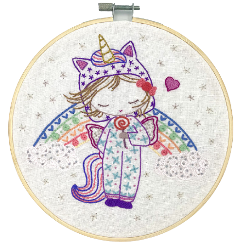 Salomé au pays des licornes (sold without hoop)