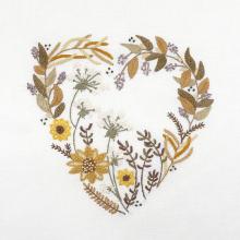 Soleil d’or (August embroidered heart) - EASY CUSTO