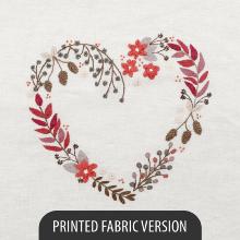 Ombre d’automne (October heart to embroider)
