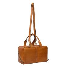 Leather Project Bag – Camel