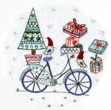 Balade hivernale (sold without hoop)