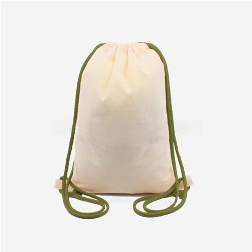 Snack bag - khaki lace