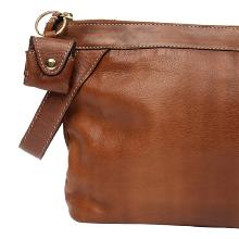 Leather project pouch - Walnut