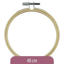 Wooden embroidery hoop - 40