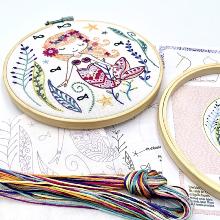 Marjolaine, la petite sirène (sold without hoop)