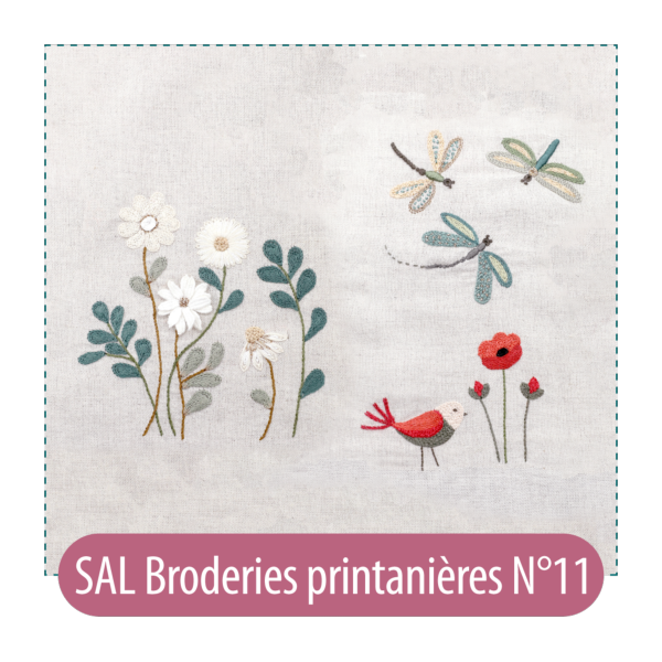 Spring embroideries n°11