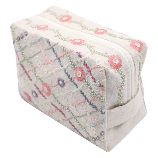 Grande trousse fleurie