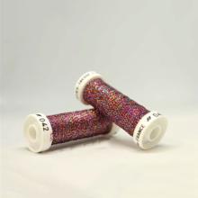 Bobine de Fil Métallisé - Rose Chiné