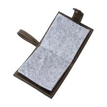 Leather Needle Case – Dark Green